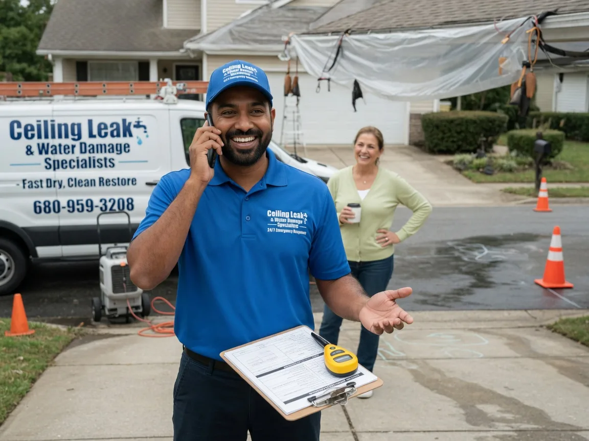 Ceiling Leak Cleanup Limaville, OH FAQs